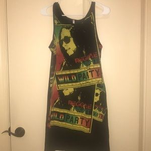 Bob Marley bodycon dress
